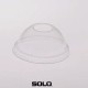 Plastic Domed Lids  Hole  - 7 oz - LARGE PACK (2500) SOLO / DART